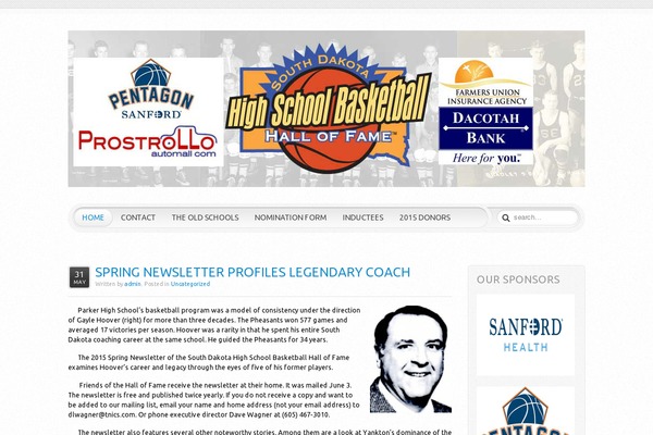sdbbhof.com site used Yoo_quantum_wp