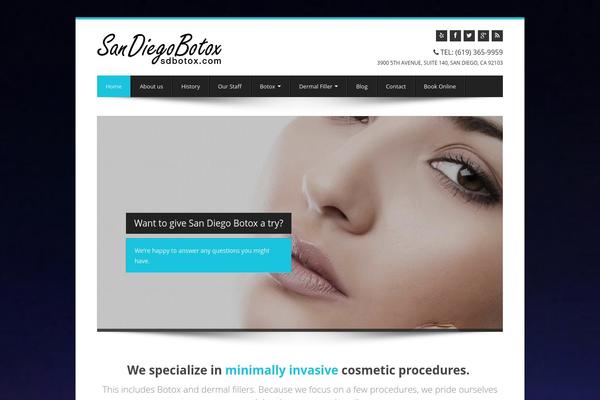 Tema theme site design template sample