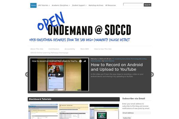 Videozoom theme site design template sample