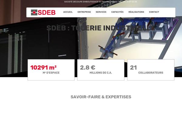 Rife Free theme site design template sample