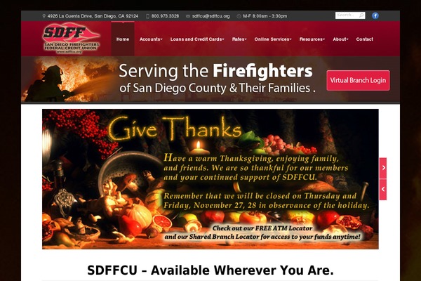 sdffcu.org site used Bigkahuna