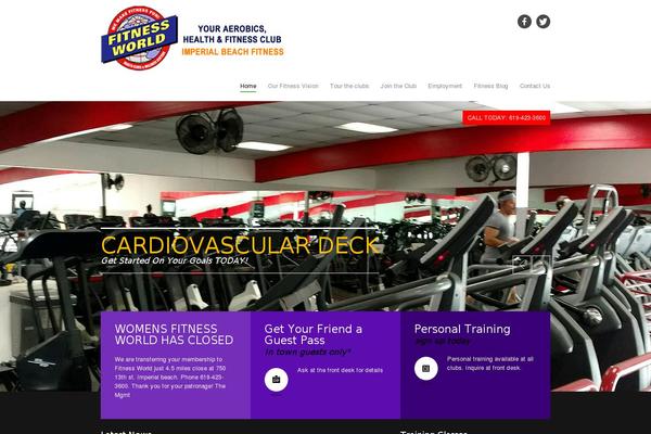 GymBase theme site design template sample