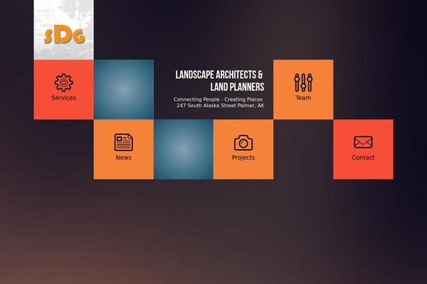 Argo theme site design template sample