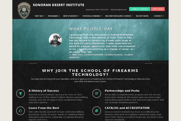Site using Slider-hero plugin
