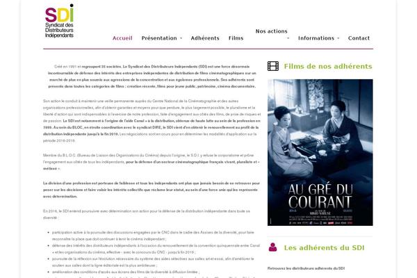 Salient Child theme site design template sample