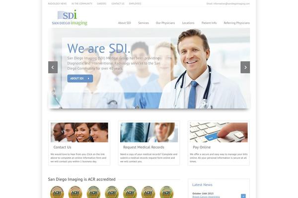 sdimaging.com site used Sdi-theme