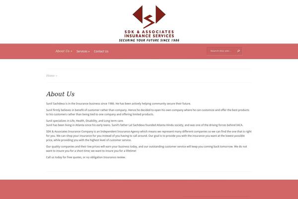 Evolution theme site design template sample