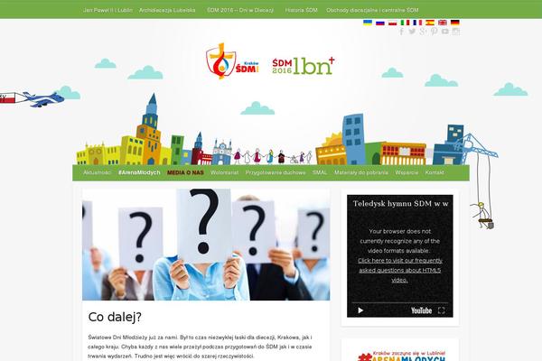 Travelify Child theme site design template sample