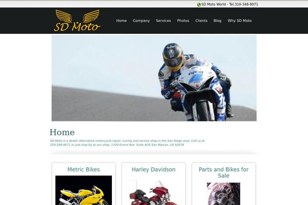 Progressio theme site design template sample