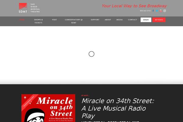 Jupiter theme site design template sample