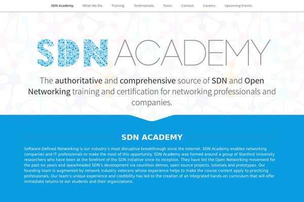 sdnacademy.com site used Avengers