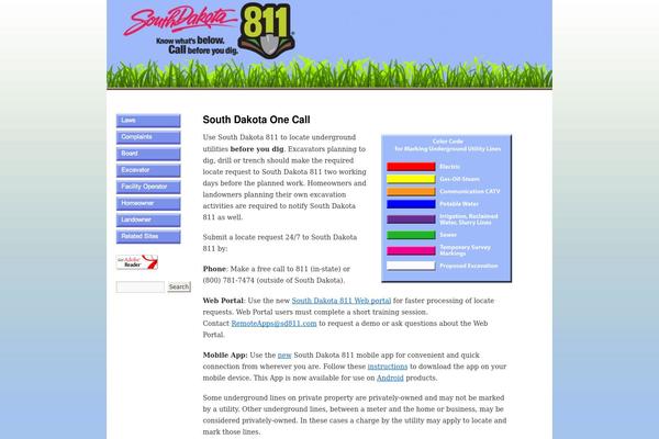 sdonecall.com site used Twentyten-2