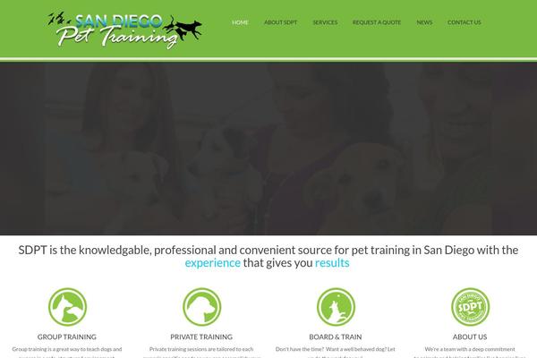 sdpettraining.com site used Producr