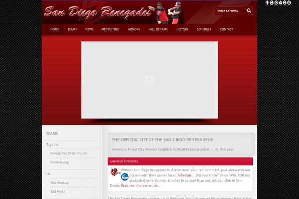 Ultimate theme site design template sample