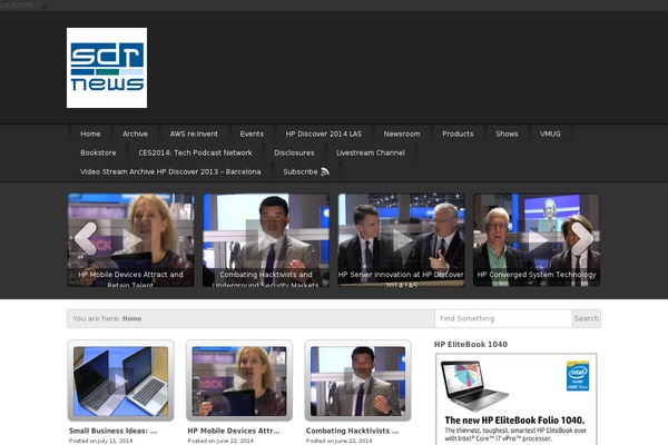 Video Elements theme site design template sample