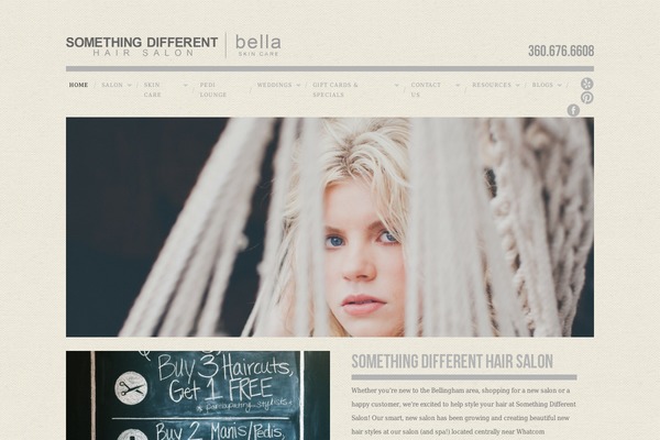 Studio theme site design template sample