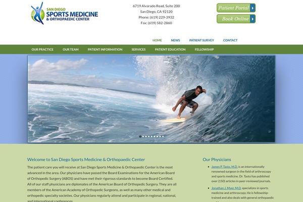 Focus theme site design template sample