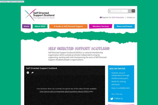 Site using Accessible External Text Links plugin