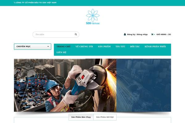 sdsvn.com site used Gmk