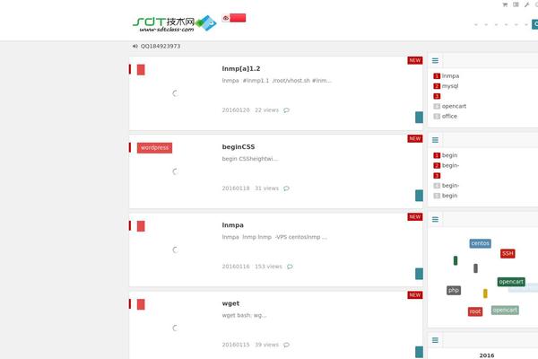 Begin theme site design template sample
