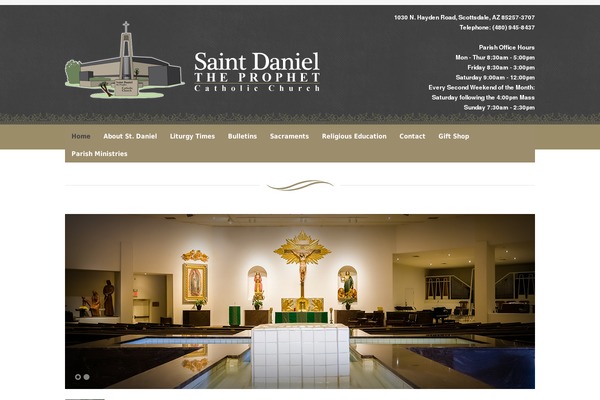 Classica theme site design template sample