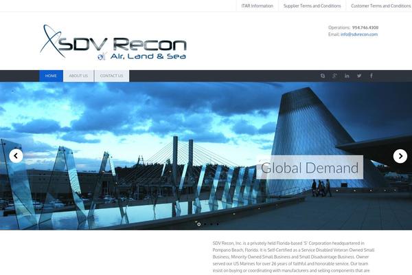 Riley theme site design template sample