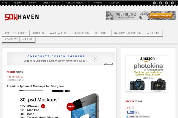 sdwhaven.com site used Mega Magazine