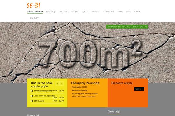 GymBase theme site design template sample