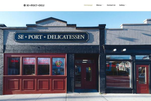 Capella theme site design template sample