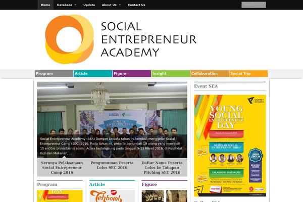 Xin Magazine theme site design template sample