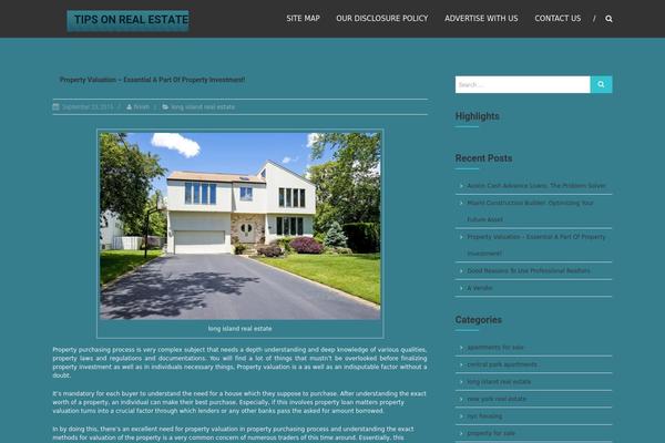 Lovecraft theme site design template sample