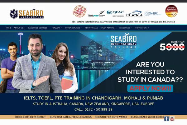 seabirdeducation.com site used Immigo