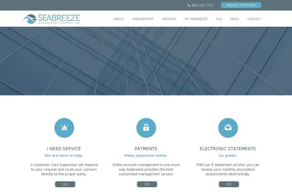 seabreeze-parent theme websites examples