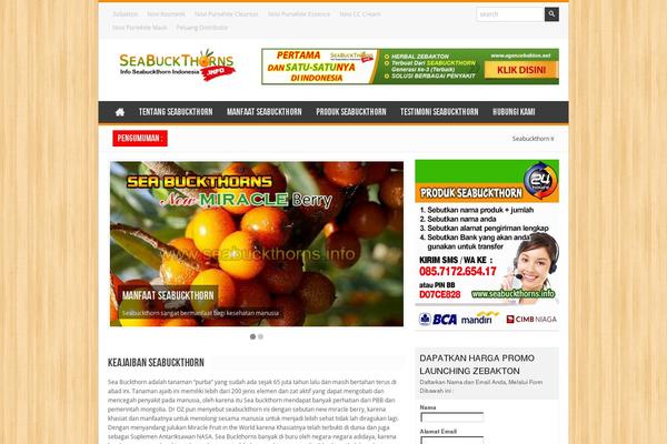 Site using Social Sharing by Danny plugin