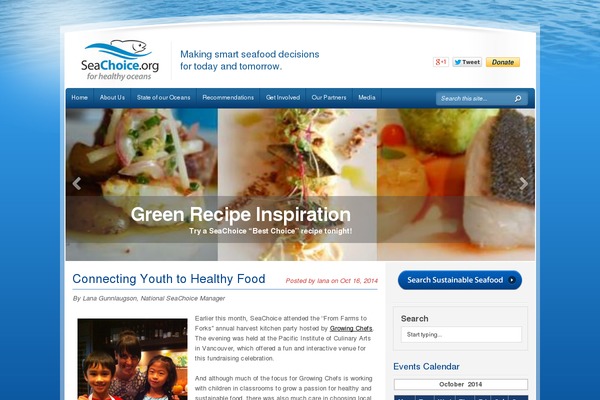 Site using Events-calendar plugin