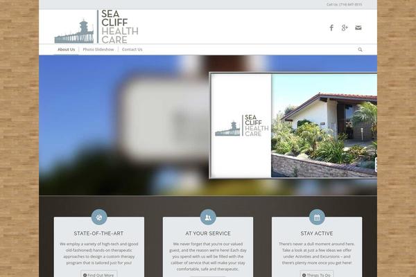 seacliffhealthcare.com site used Enfold