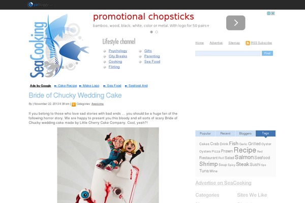 Yabloggy theme site design template sample
