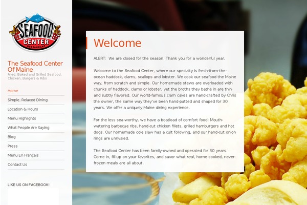Confit theme site design template sample