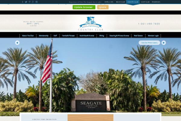 seagategolf.com site used Seagatehotel