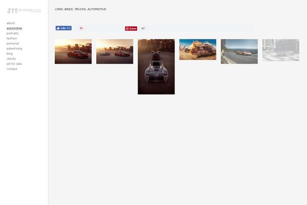 Skylab theme site design template sample