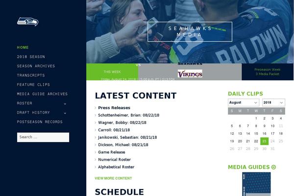Site using Ajax Archive Calendar plugin