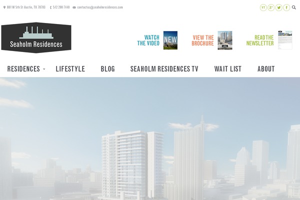 The7 theme site design template sample