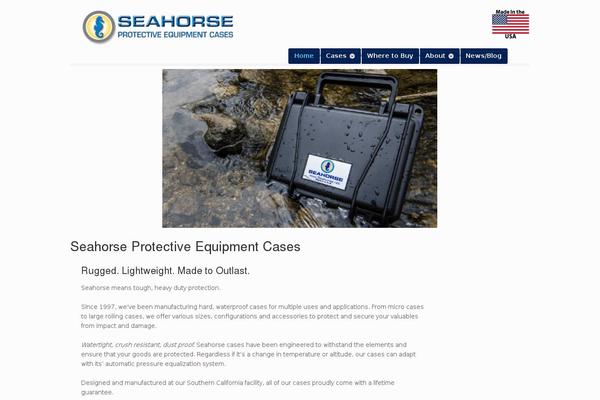 seahorse.net site used Mystile-child-theme