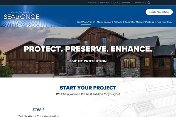 Site using Scroll-to-anchor plugin