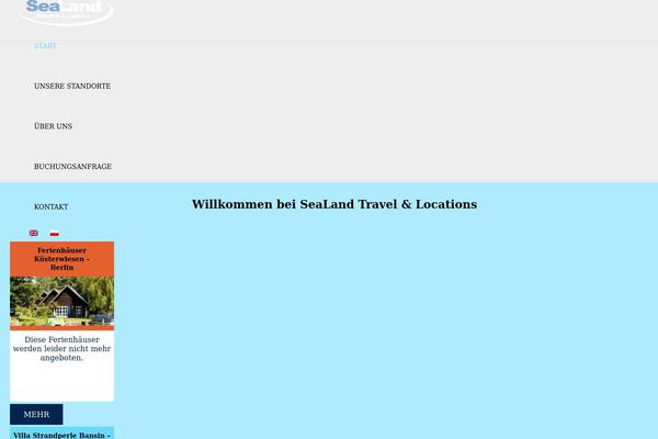 Impreza Child theme site design template sample