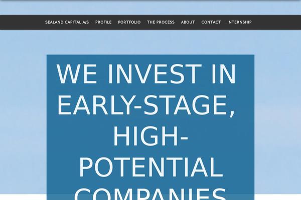 Nash theme site design template sample