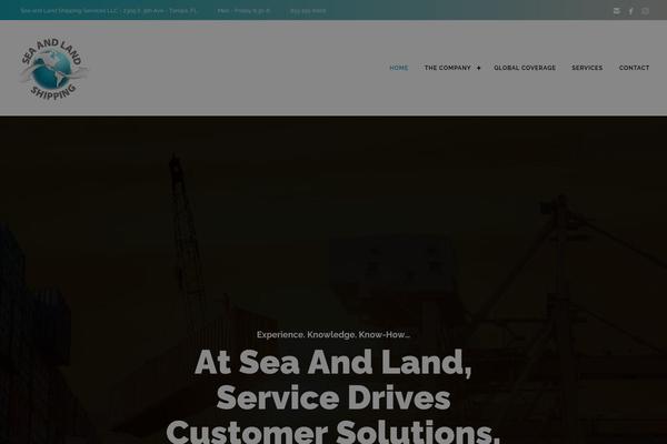 sealandshipping.com site used Logistic-child