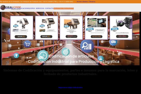 Total theme site design template sample