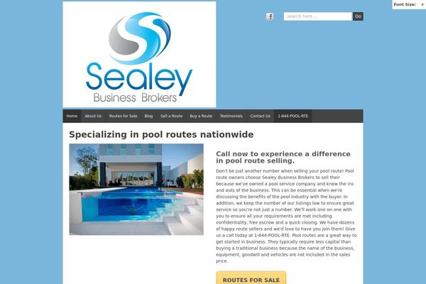 Shell Lite theme site design template sample
