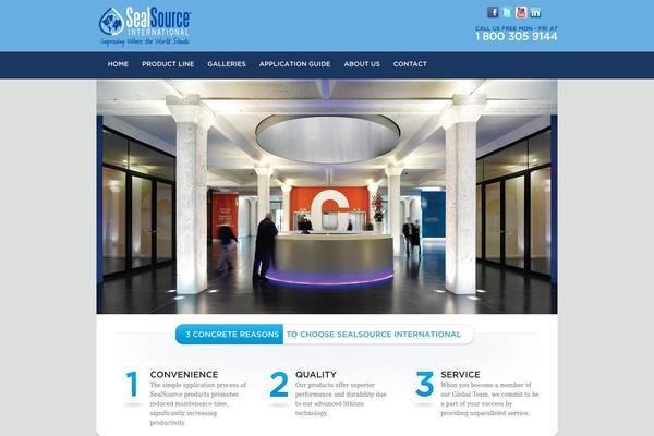 Site using WordPress Content Slide plugin